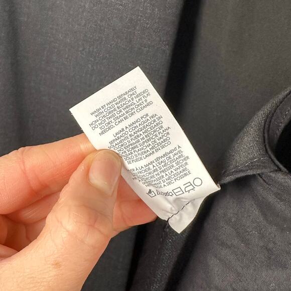 Cabi Black High Slit Sleeveless High Low Duster Vest Women's Medium - Picture 8 of 8